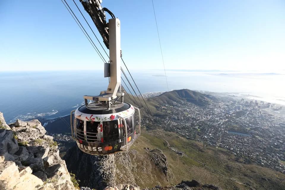 Teleférico em Cape Town