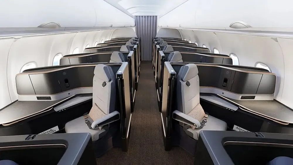 Upgrade para cabine executiva